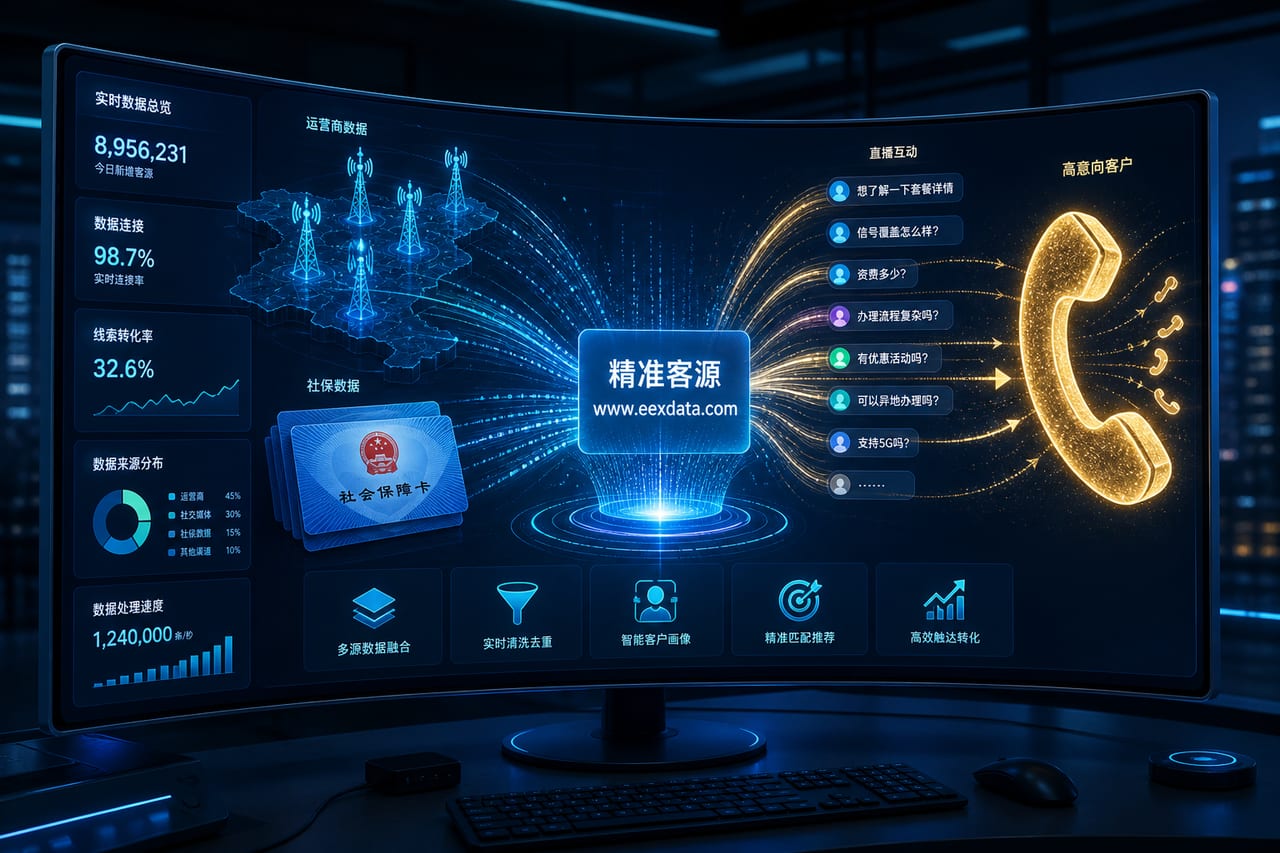 直播、币圈、保险流量暗战：EExData如何用一手数据打通全域精准营销